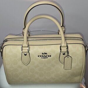 Coach Rowan Satchel in Hay (Yellow)